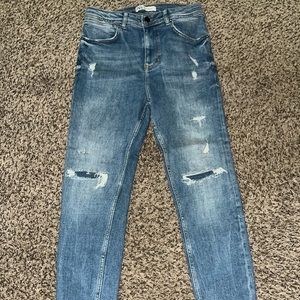 Zara Men’s Skinny Jeans Bundle Blue & Black